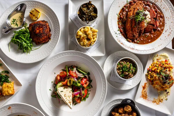 Cajun Creole dishes from Hugo's in Roswell. | 10360 Alpharetta St, Roswell, GA 30075