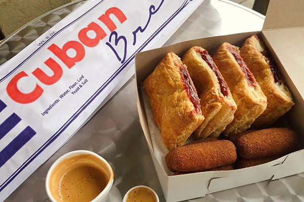 Cuban bread and pastries from Buena Gente cuban cafe. | 1365 Clairmont Rd, Decatur, GA 30033
