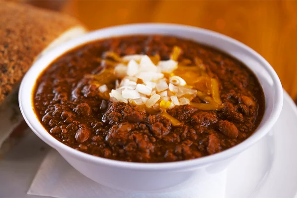 Breadwinner Cafe's turkey chili